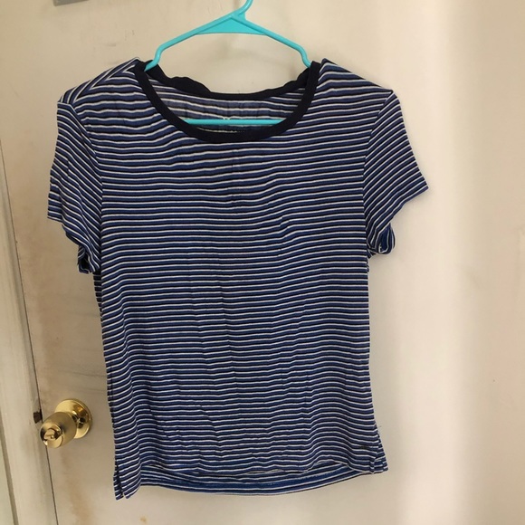 American Eagle Outfitters Tops - AE STRIPED TEE